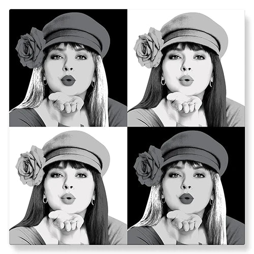 Portraits Noir et Blanc - Studio Pop Art