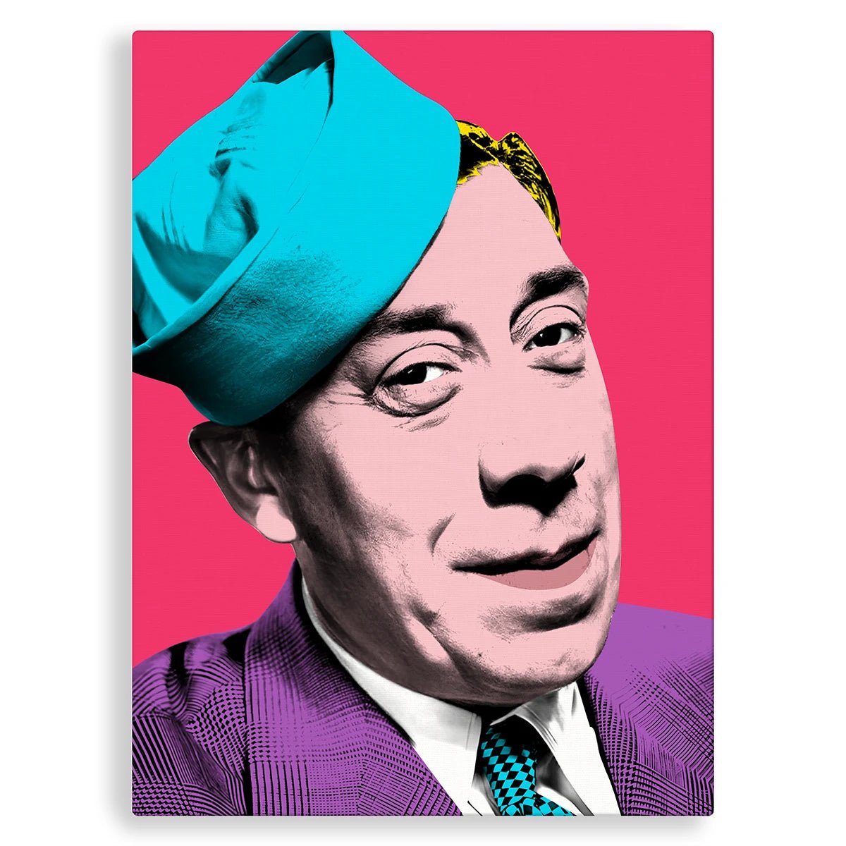 Exemple avec l'acteur Fernandel - Studio Pop Art