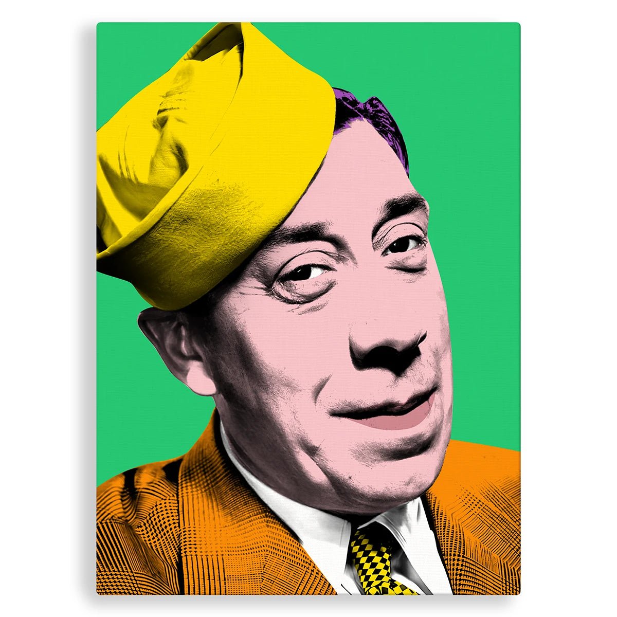 Exemple avec l'acteur Fernandel - Studio Pop Art