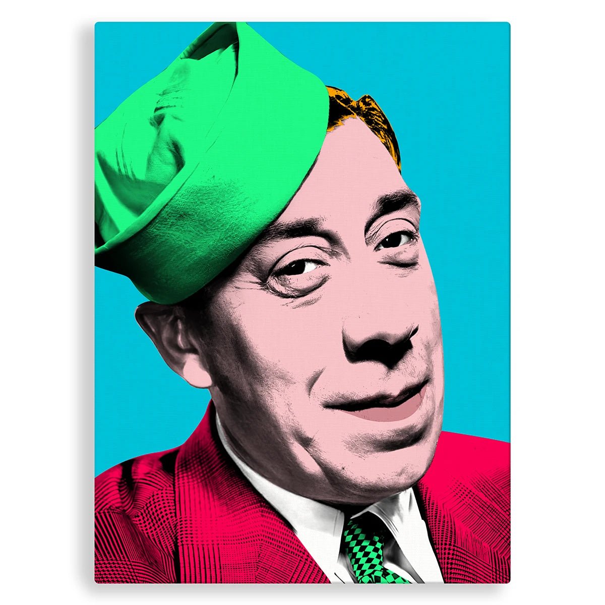 Exemple avec l'acteur Fernandel - Studio Pop Art