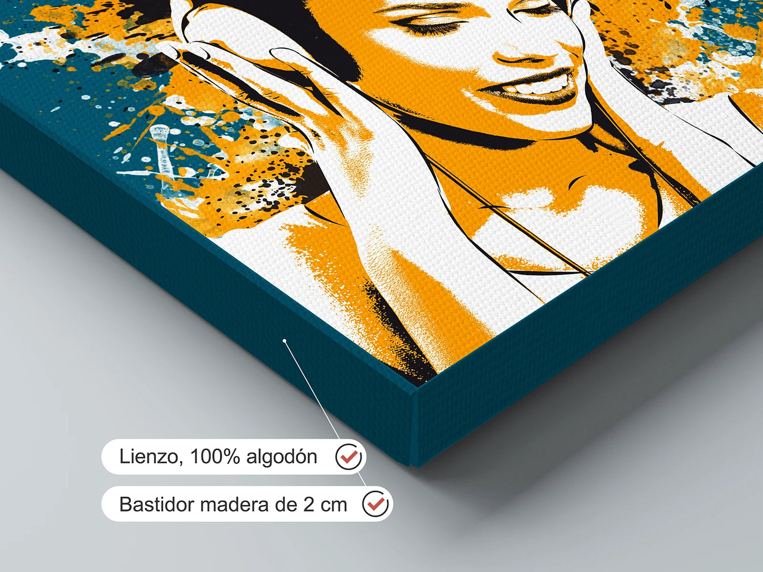 Lienzo Splash