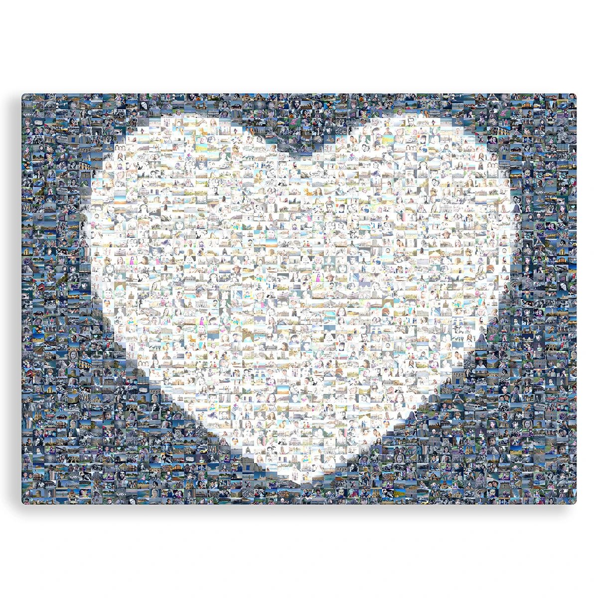 Photo mosaïque (avec un coeur) - Studio Pop Art