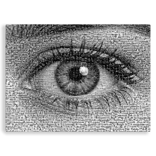 Photo mosaïque – Votre Œil en Gros Plan - Studio Pop Art