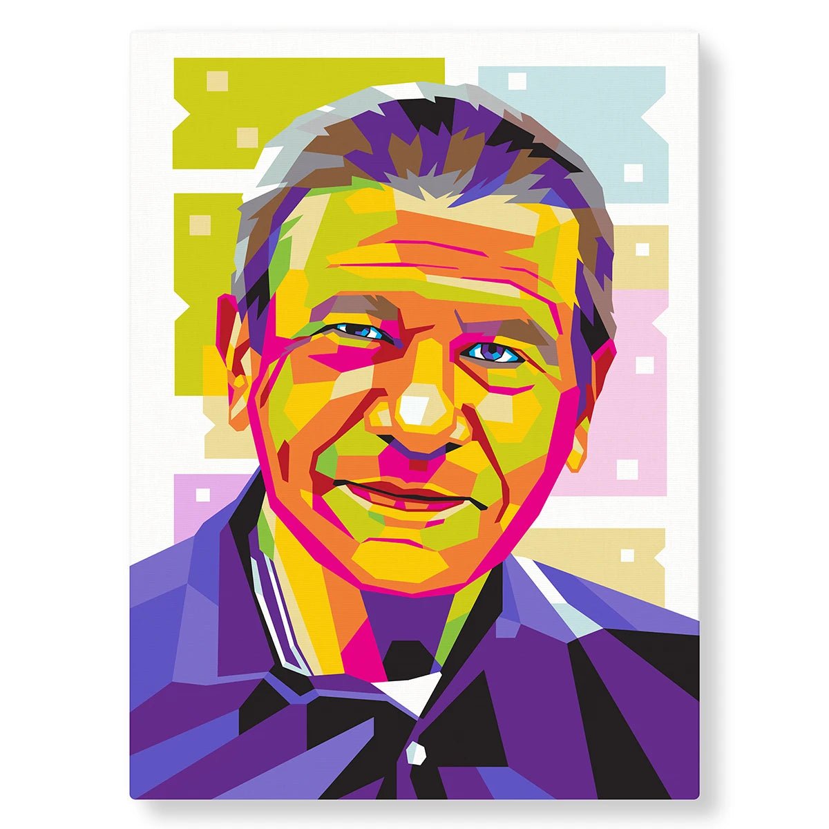 Portrait vectoriel pop art - Studio Pop Art