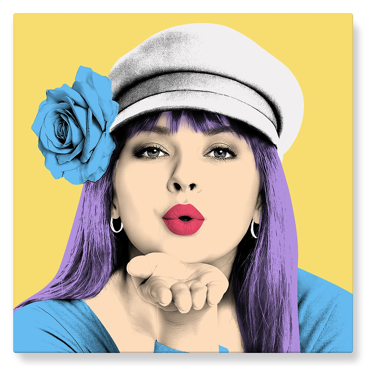 Warhol (trendy jaune) - Studio Pop Art