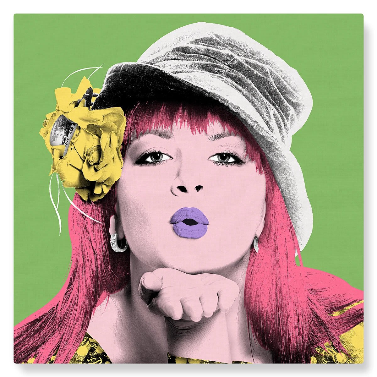 Warhol (trendy vert) - Studio Pop Art