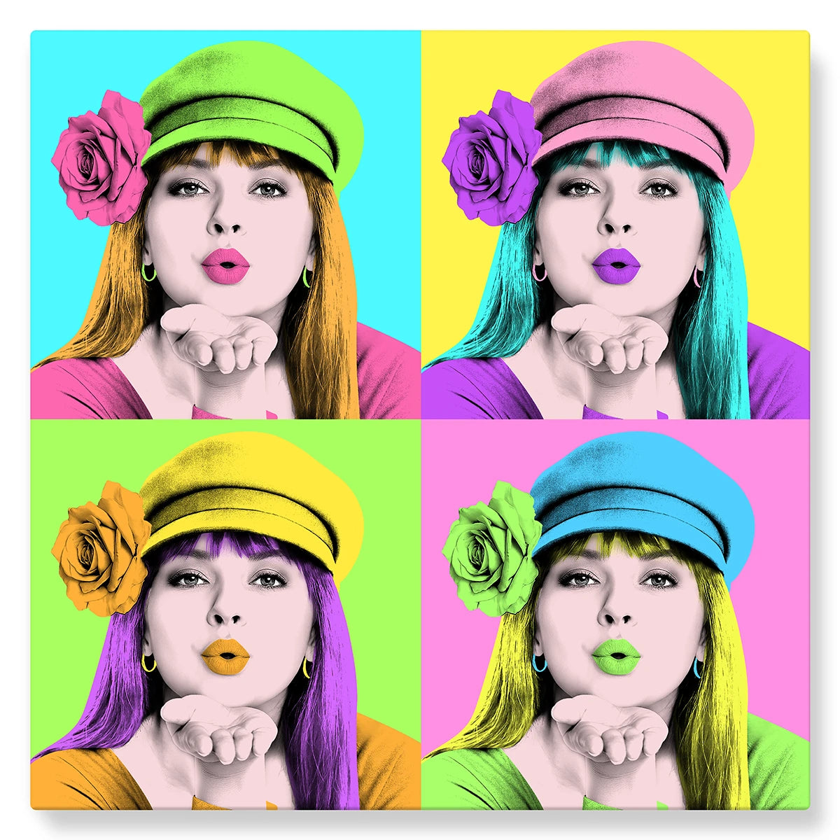 Warhol (pastel) - Studio Pop Art