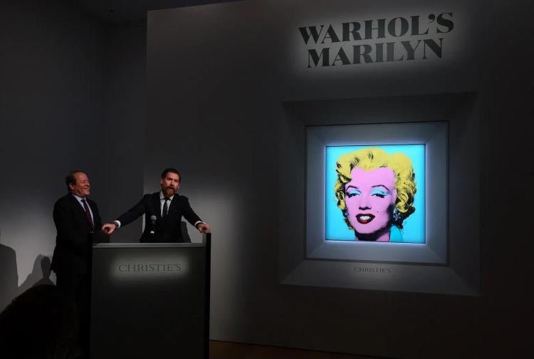 Un portrait de Marilyn Monroe par Warhol vendu ! - Studio Pop Art