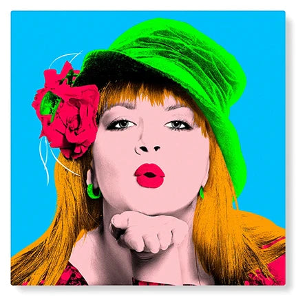 Pop Art personnalisé style Andy Warhol (1 case) - Studio Pop Art