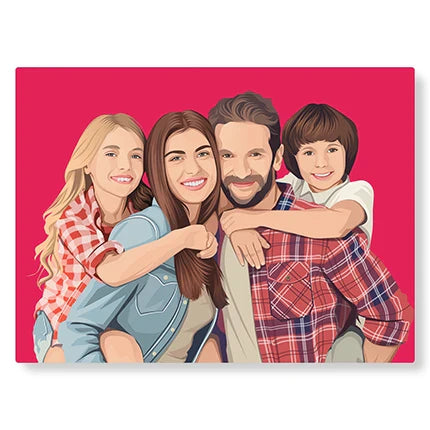 Tableau personnalisé style PicsArt - Studio Pop Art