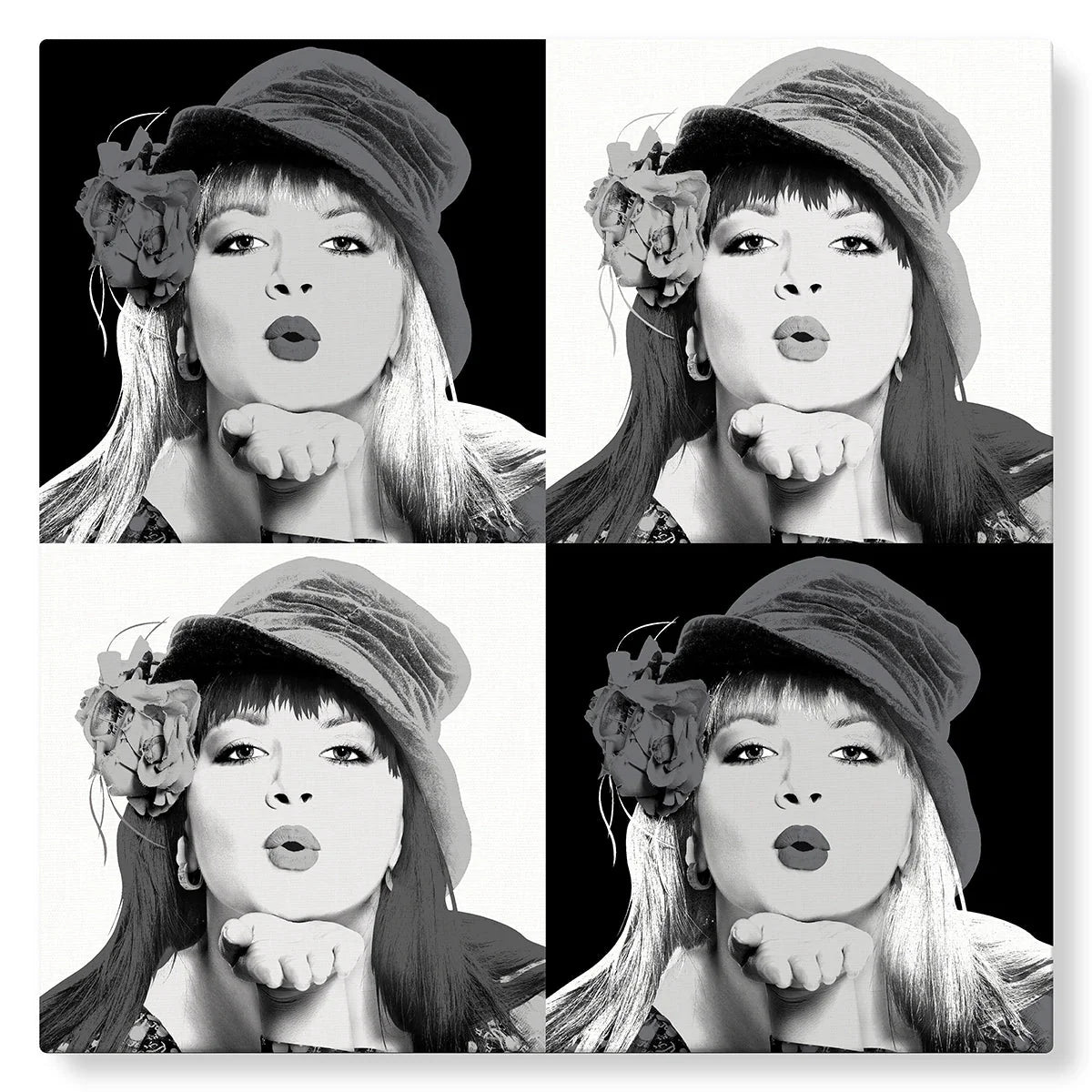 Portraits Noir et Blanc - Studio Pop Art