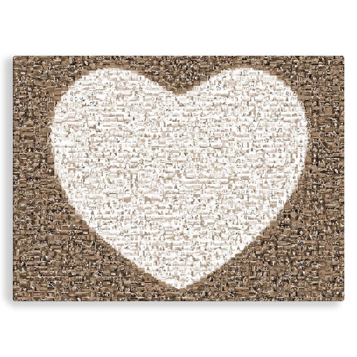 Photo mosaïque (avec un coeur) - Studio Pop Art