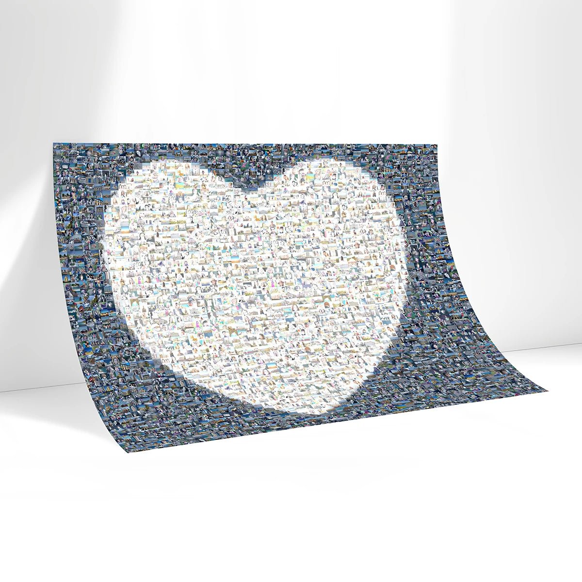 Photo mosaïque (avec un coeur) - Studio Pop Art