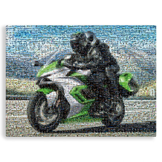 Photo mosaïque – Votre Voiture ou Moto en Œuvre d’Art - Studio Pop Art