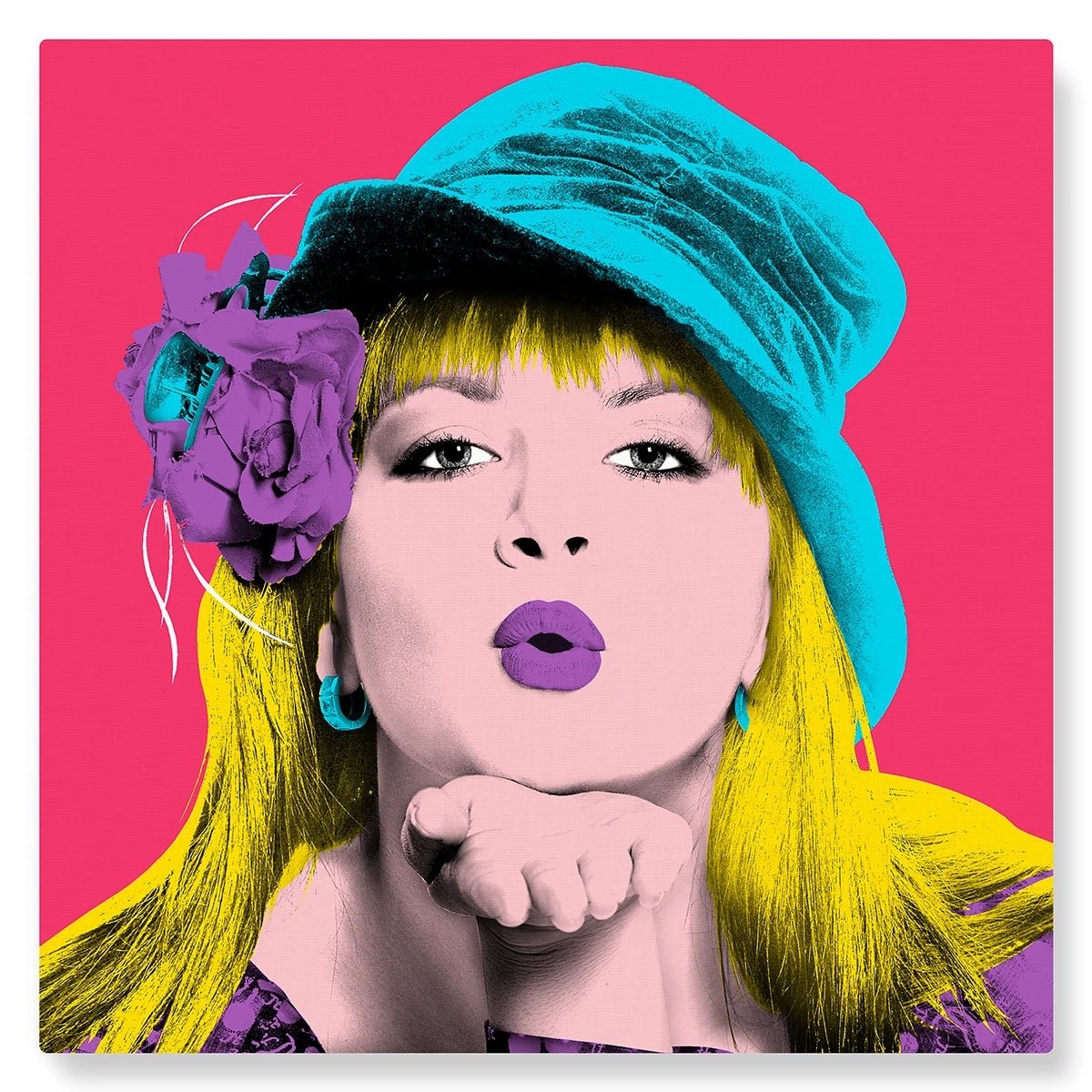 Warhol (rétro rose) - Studio Pop Art