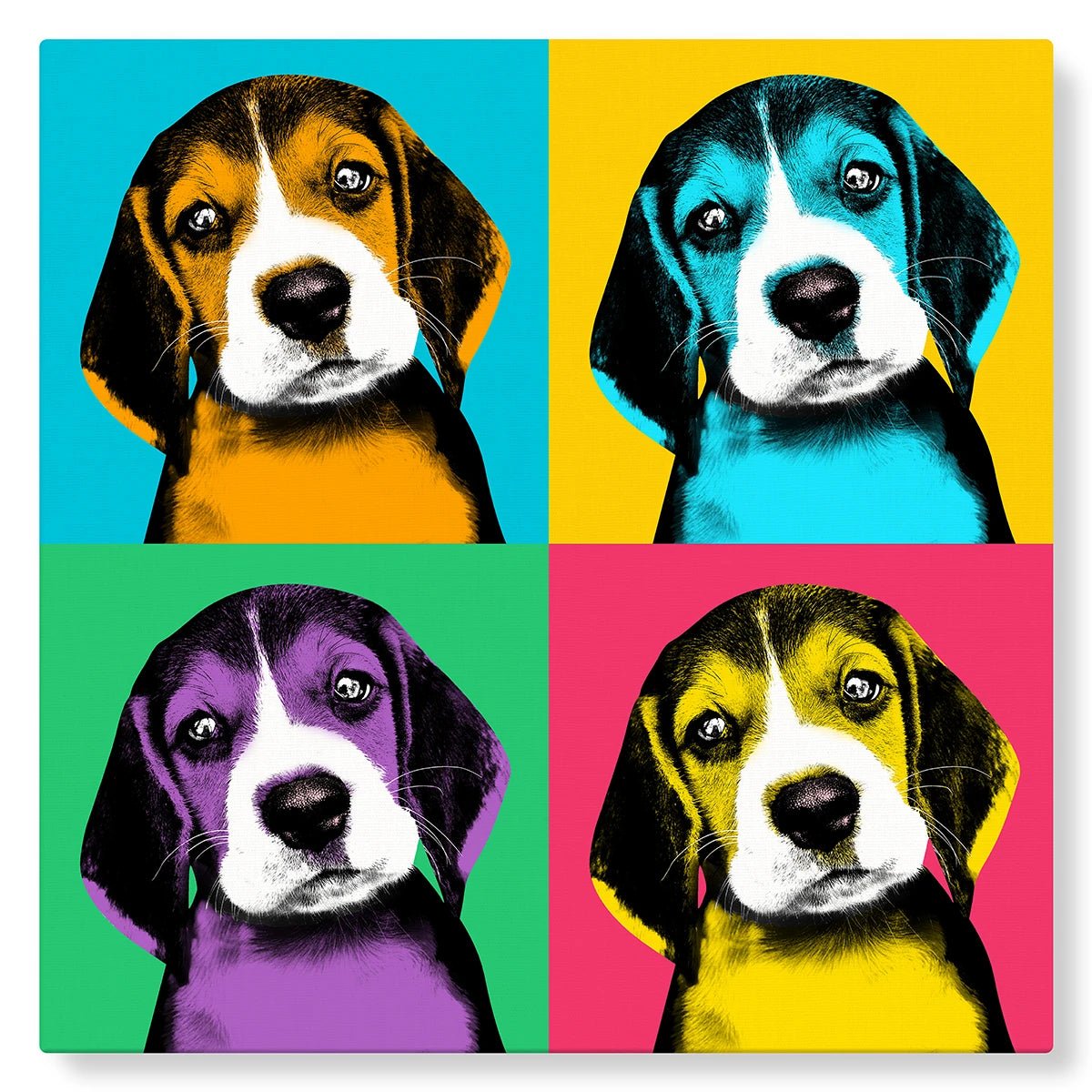 Votre chien ou chat sur un tableau Pop Art rétro - Studio Pop Art