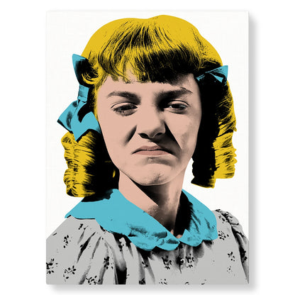 Exemple de portrait de Nellie Oleson - Studio Pop Art