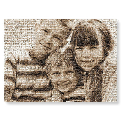 Créer une mosaïque photo sépia sur mesure - Studio Pop Art