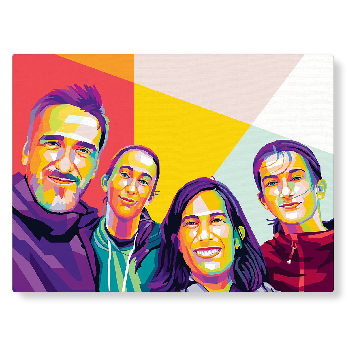 Illustration personnalisée Wedha's Pop Art (WPAP) - Studio Pop Art