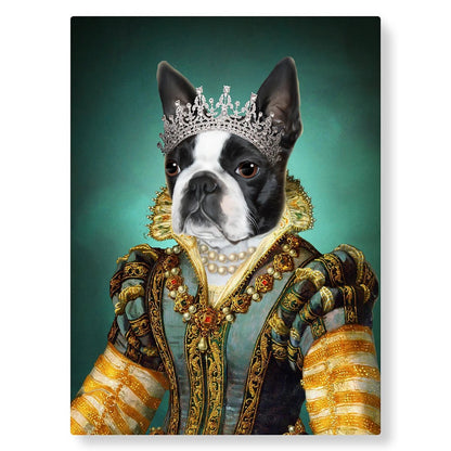 Portrait royal de votre animal : Duchesse - Studio Pop Art