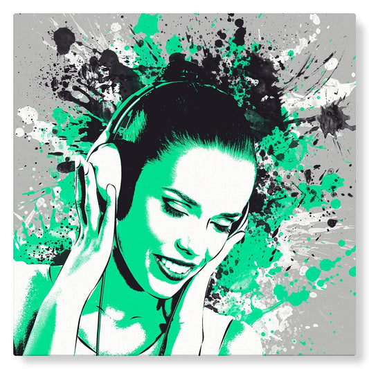 Splash (monoflashy vert) - Studio Pop Art