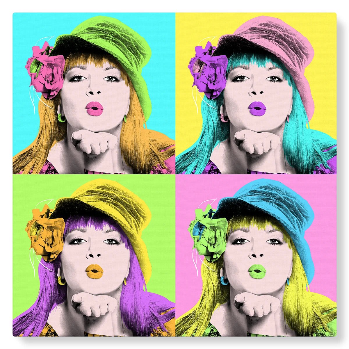 Warhol (pastel) - Studio Pop Art