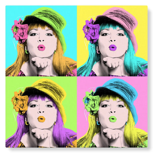 Warhol (pastel) - Studio Pop Art